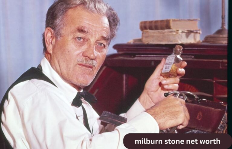 milburn stone net worth