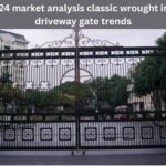 2024 market analysis classic wrought iron driveway gate trends