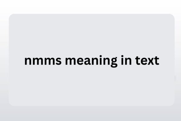 nmms meaning in text